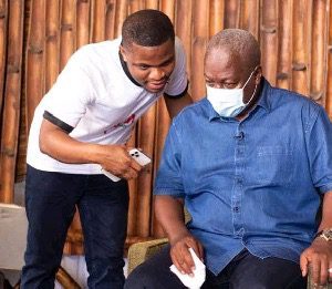 Sammy Gyamfi & Mahama 1